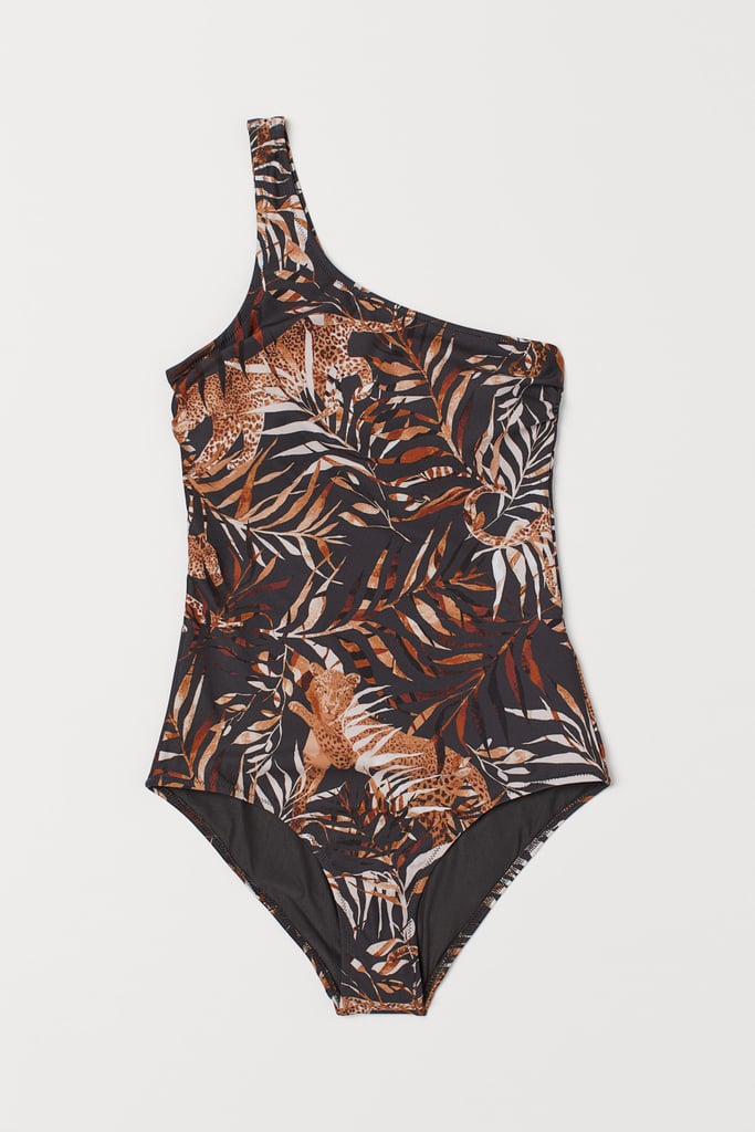 H&M One-shoulder Swimsuit | See and Shop Princess Diana's Best Swimwear ...