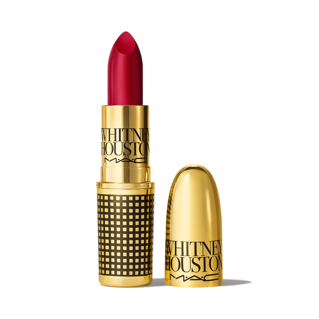 MAC Cosmetics x Whitney Houston Lipstick in Nippy's Feisty Red