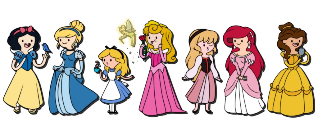 Adventure Time Disney Princesses