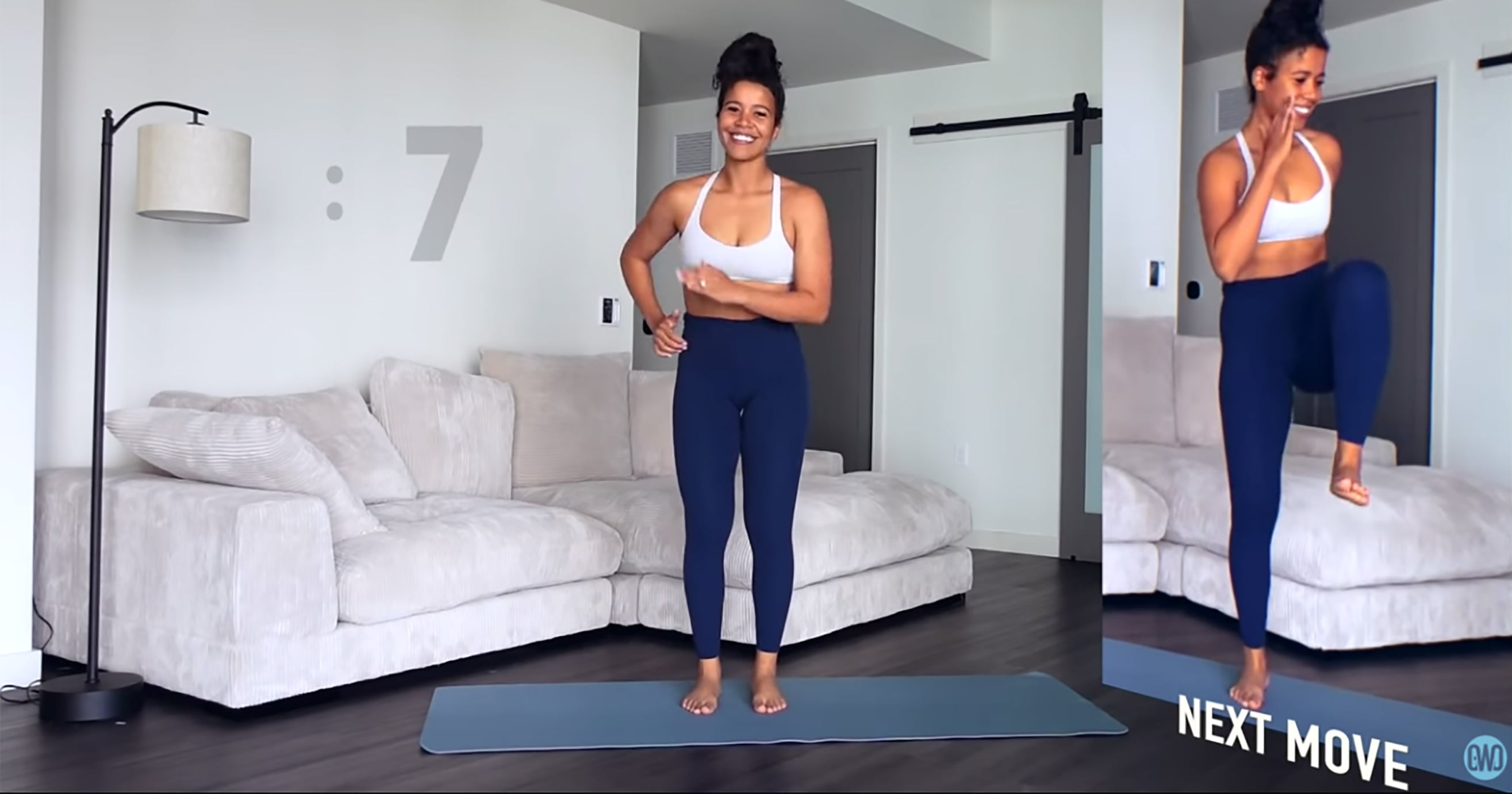 Dynamic Walking Workout  Walking In Place Workout for 21 Minutes