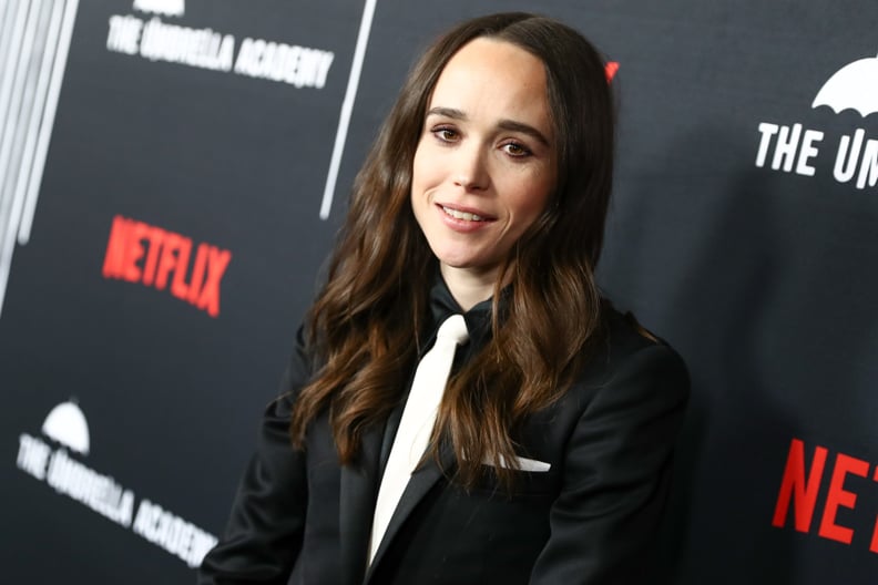 HOLLYWOOD, CALIFORNIA - FEBRUARY 12: Ellen Page attends the premiere of Netflix's 