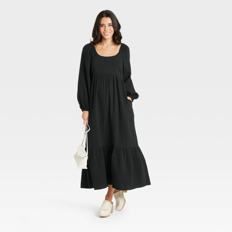 A Prairie Dress: Universal Thread Balloon Long Sleeve Dress