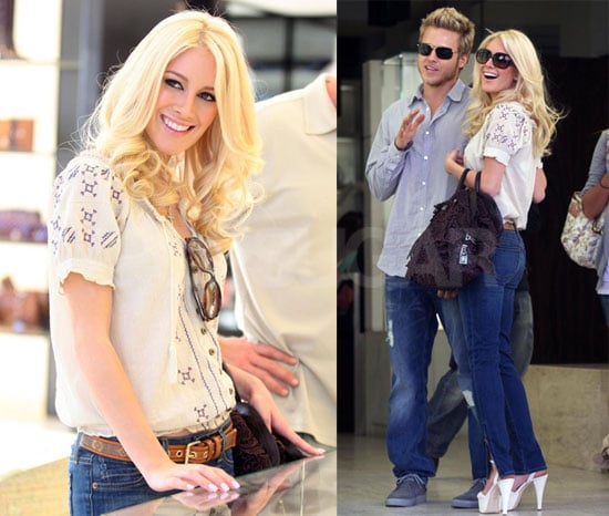 Heidi and Spencer Shopping and Lunching in Beverly Hills