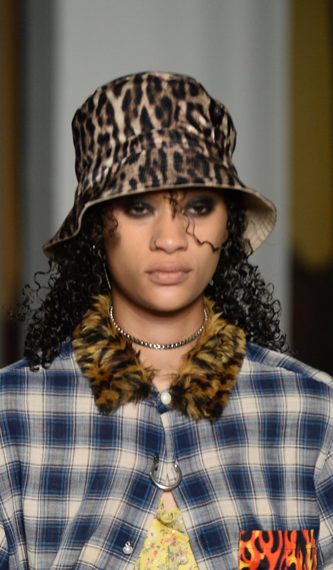 A Hat on the R13 Runway at New York Fashion Week All of The