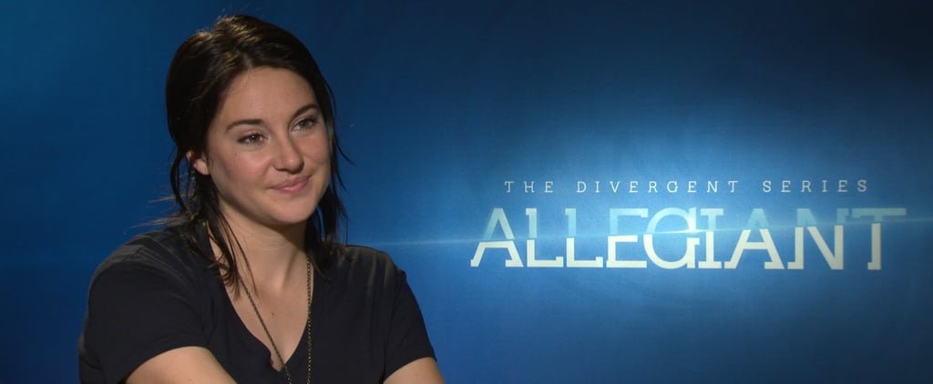 Shailene Woodley Allegiant的三(视频)