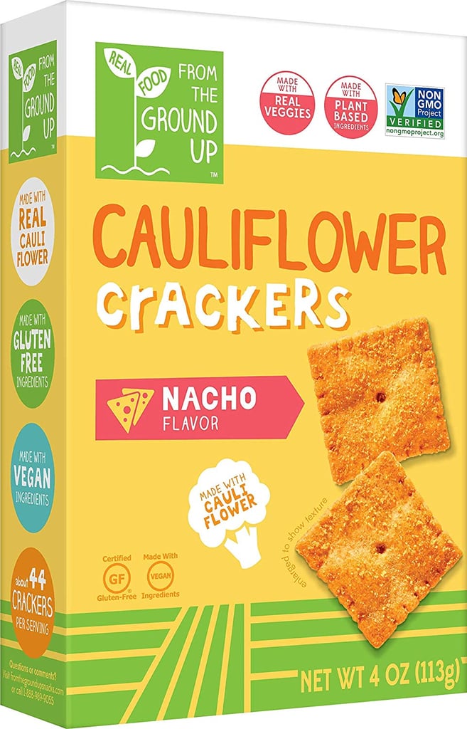 Real Food From the Ground Up Nacho Cauliflower Crackers