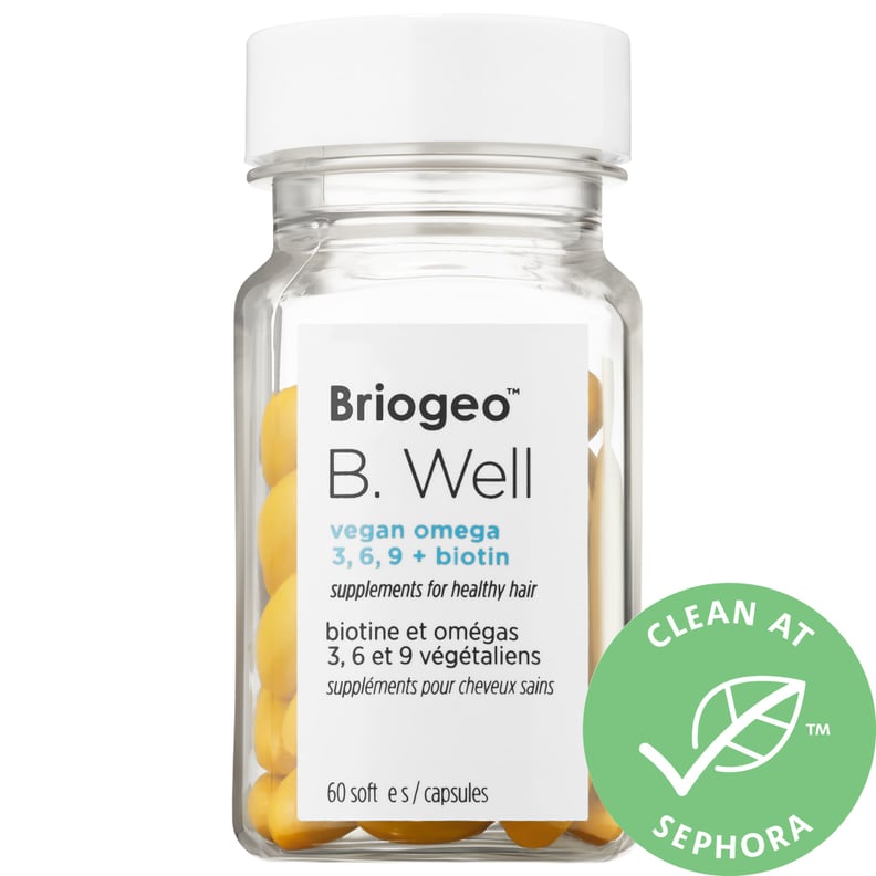 Briogeo B. Well Vegan Omegas + Biotin Supplements For Hair Thinning