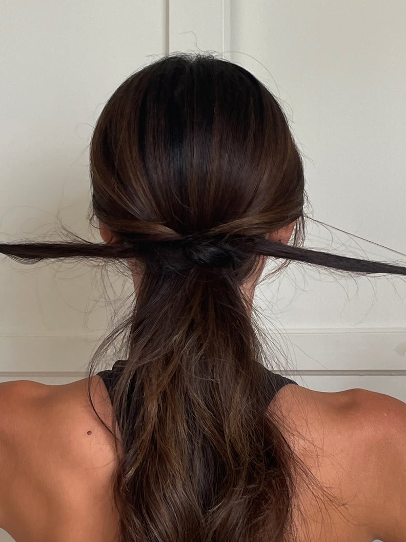 Hair Hack #3: No-Crease Ponytail