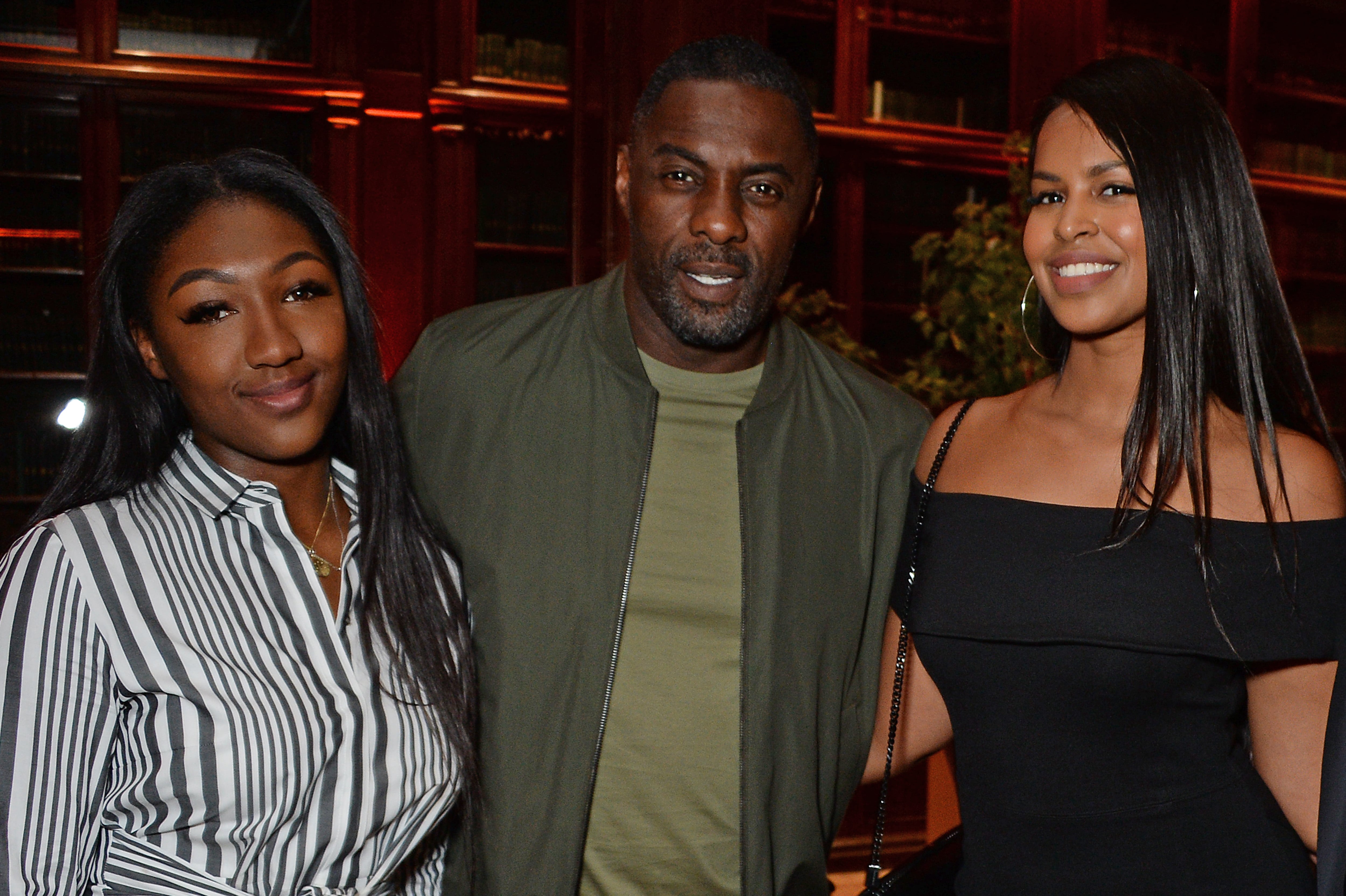 Idris Elba Kinder 74 Idris Elba Daughter Stock Photos, High Res