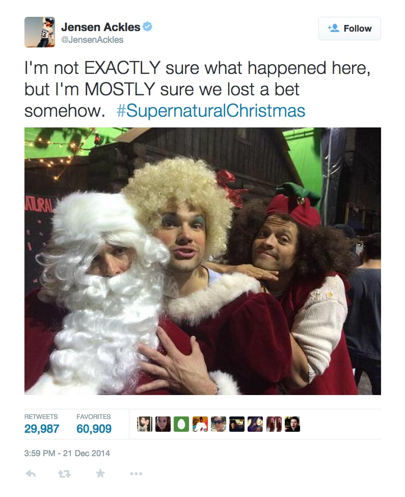 Funny Jensen Ackles Tweets Popsugar Celebrity