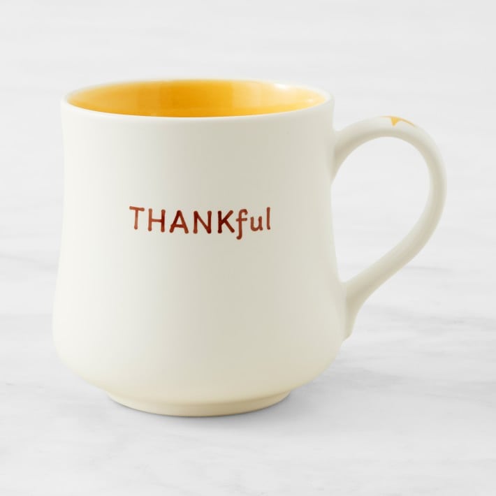For a Sweet Reminder: Williams-Sonoma Thankful Sentiment Mug