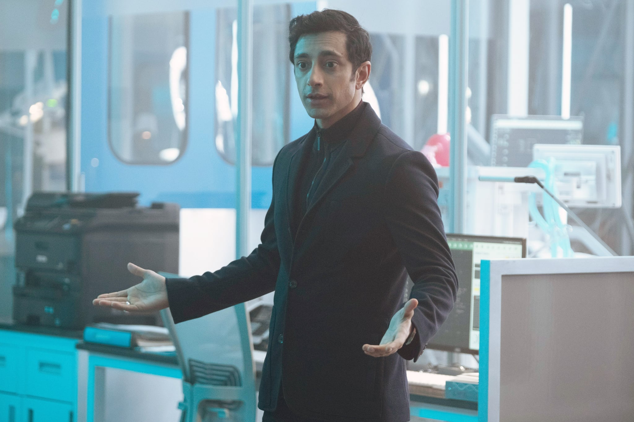 VENOM, Riz Ahmed, 2018. ph: Frank Masi/ Columbia Pictures/courtesy Everett Collection