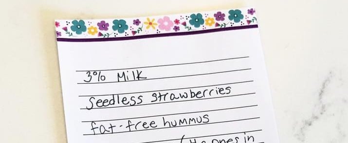 Mom's Fake Grocery List For Lazy Husband