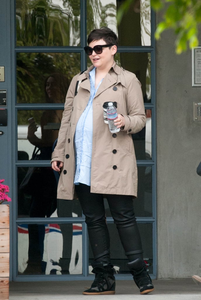 Ginnifer Goodwin Pregnant Out in LA March 2016