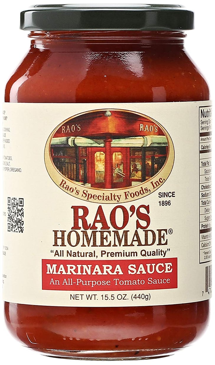 Rao's Homemade Marinara Sauce Best LowCarb Quick Meals POPSUGAR