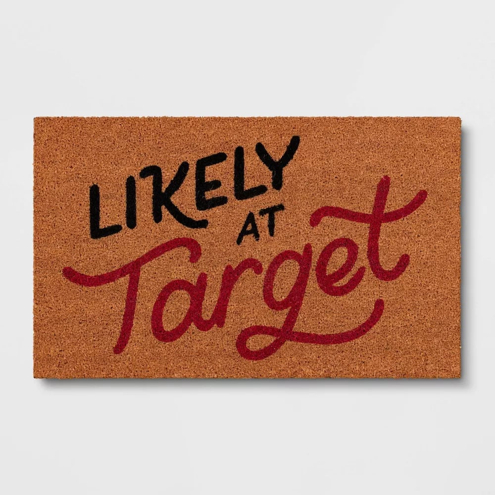 For the Target Obsessive: Threshold "Likely at Target" Doormat