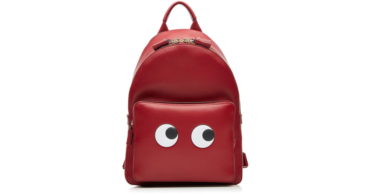Anya Hindmarch Leather Eyes Mini Backpack Fashionable Backpacks