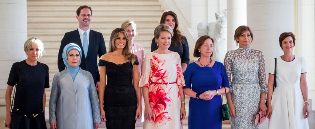 Prime Minister of Luxembourg Husband NATO Photo