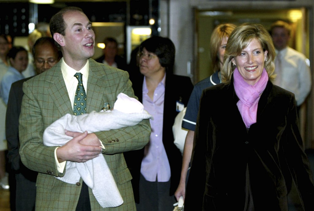 Prince Edward and Sophie, Countess of Wessex, With Lady Louise Windsor