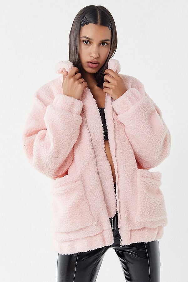 I am gia faux fur jacket store