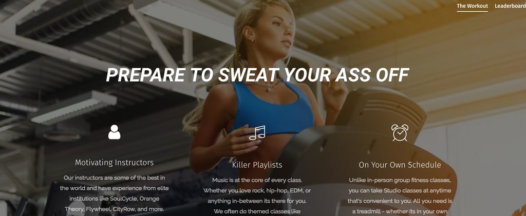 What Is the Studio Running App?
