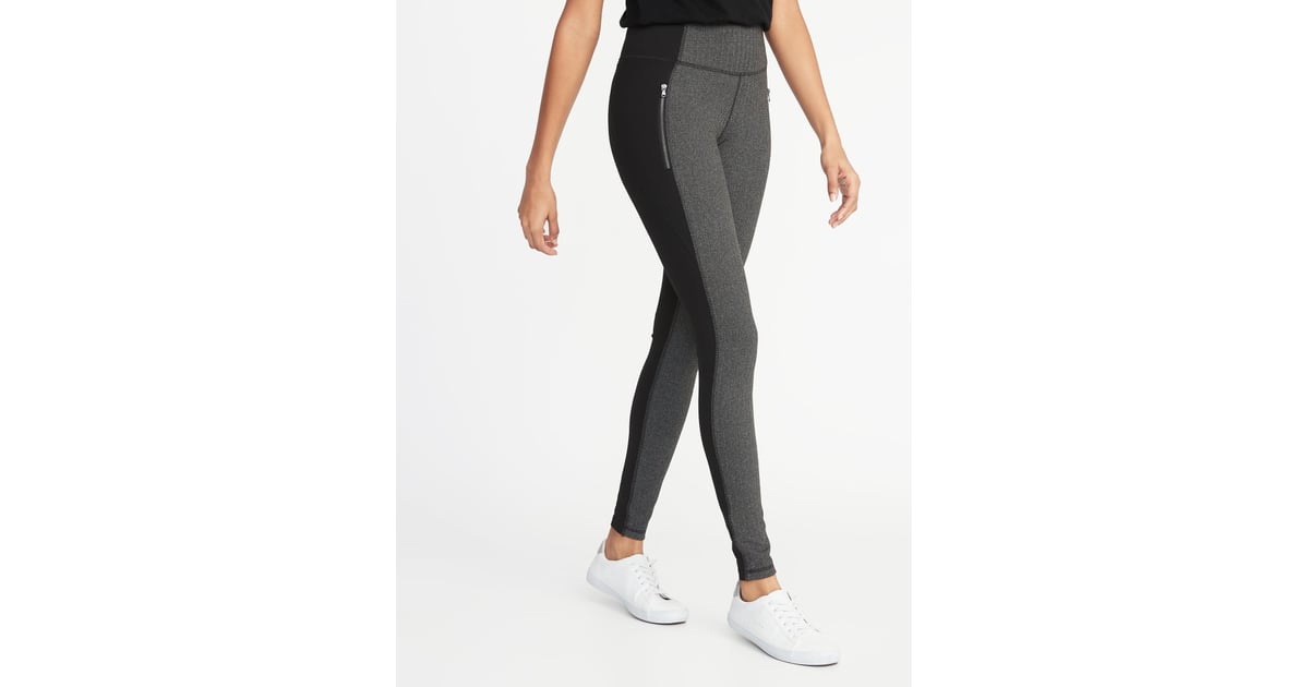 Old Navy High-Rise Zip-Pocket Street Leggings, 31 Affordable Workout  Clothes Every Hot Yoga Enthusiast Needs, All Under $50