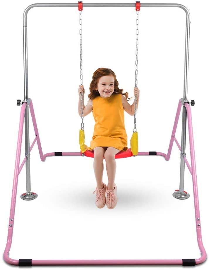 ONETWOFIT Gymnastics Expandable Junior Training Monkey Bars
