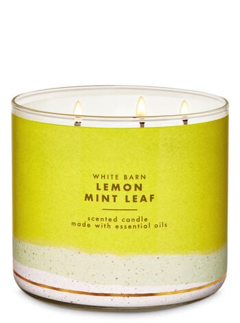 Lemon Mint Leaf 3-Wick Candle