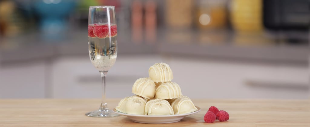 White Chocolate Prosecco Truffles