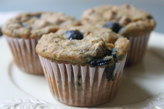 Chia Blueberry Muffins
