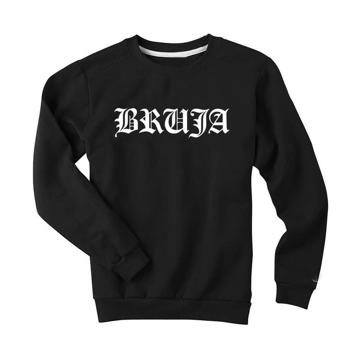 Peralta Project Bruja Sweatshirt ($40) | Graphic T-Shirts in Spanish ...
