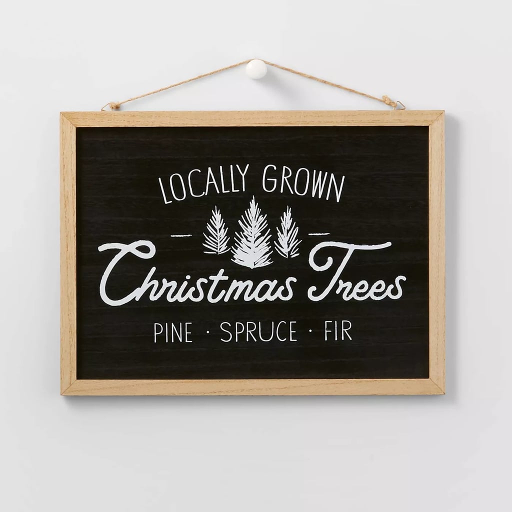 Farm Fresh Tree Hanging Sign