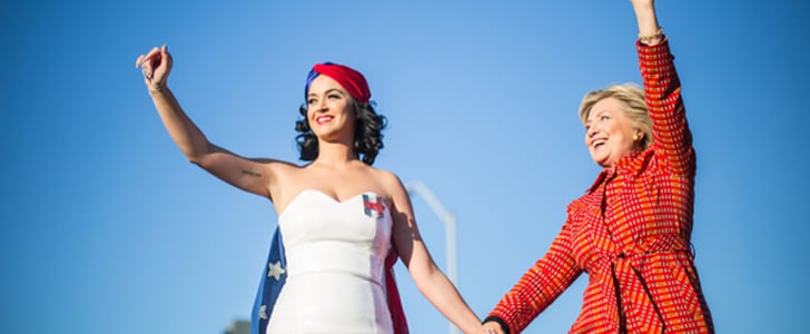 Katy Perry's Birthday Gift to Hillary Clinton