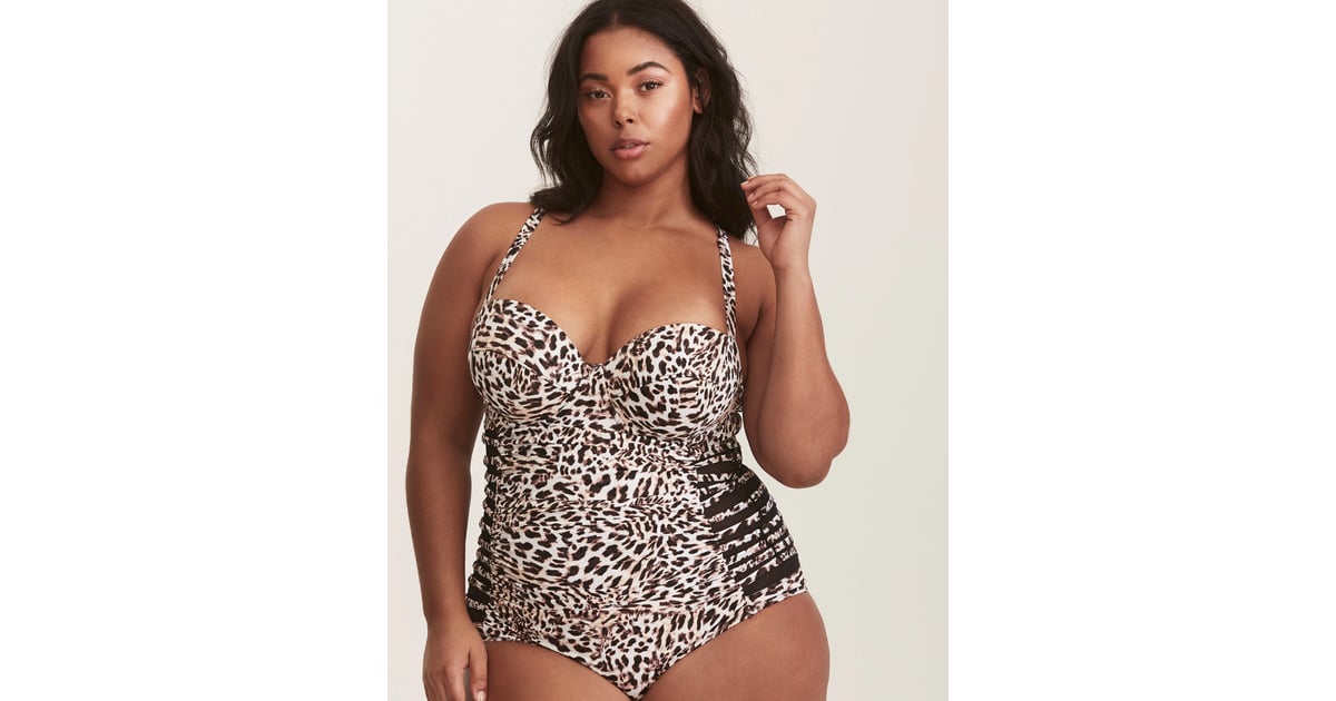 torrid leopard swimsuit