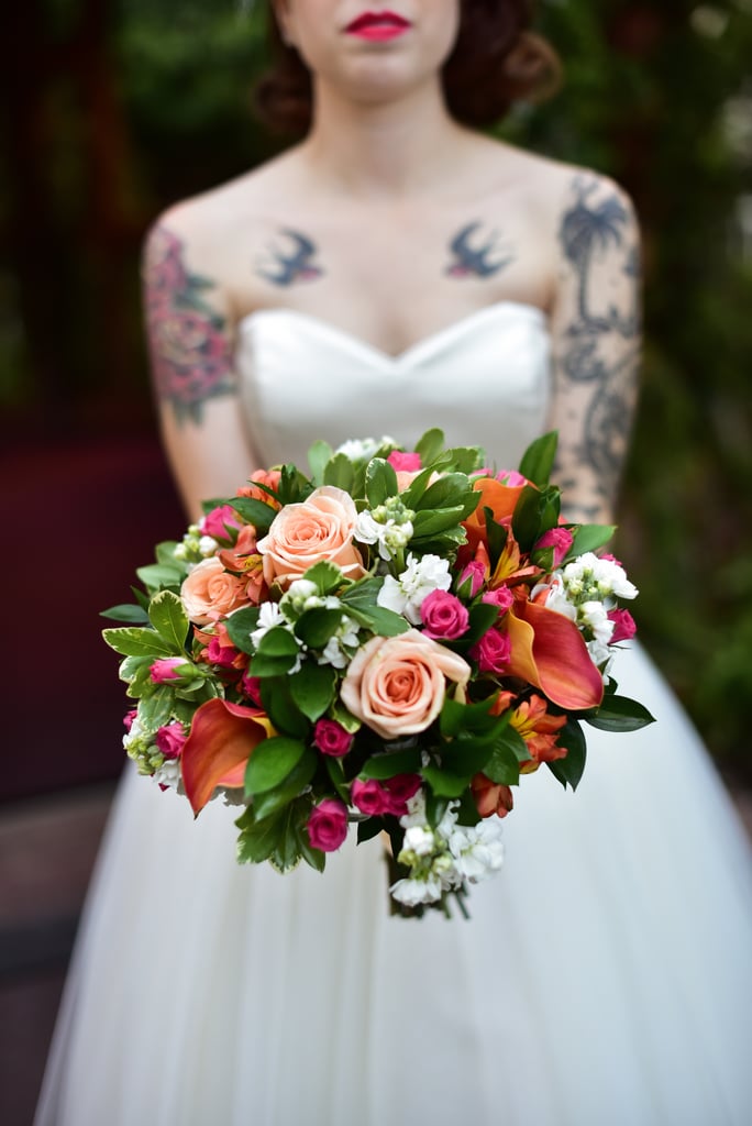 Tropical Las Vegas Wedding