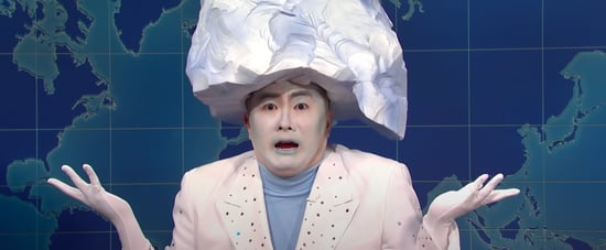 Watch Bowen Yang as Titanic Iceberg on SNL's Weekend Update