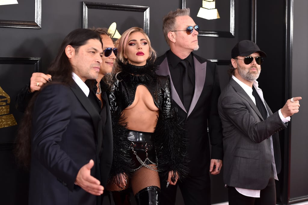 Lady Gaga at the 2017 Grammys