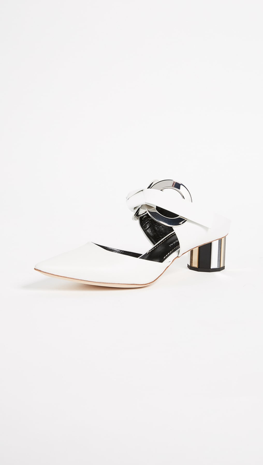 Kaia Gerber Wearing White Heels | POPSUGAR Fashion