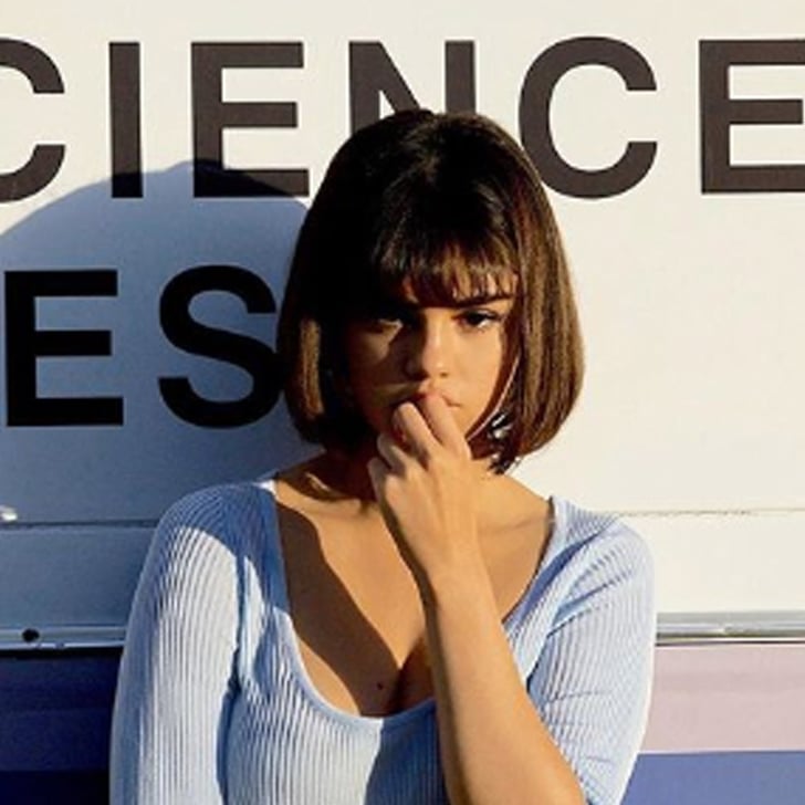 Selena Gomez Bob and Bangs in the "Back to You" Music 