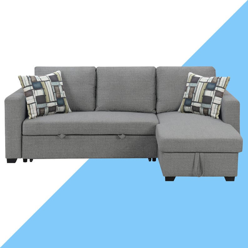 A Small-Space Couch: Hendrick Wide Reversible Sleeper Sofa