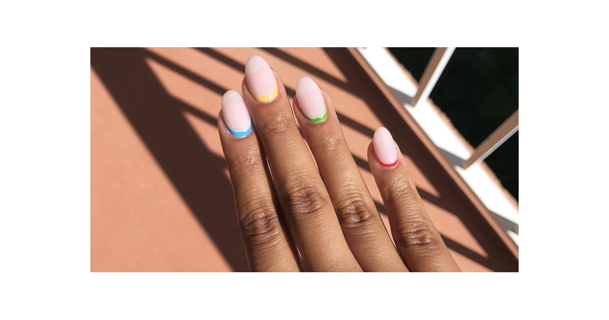 Inverted French Manicure Trend Ideas POPSUGAR Beauty