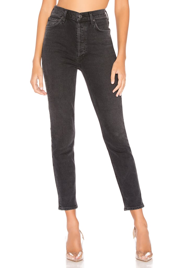 Agolde Nico High-Rise Slim in Virtue