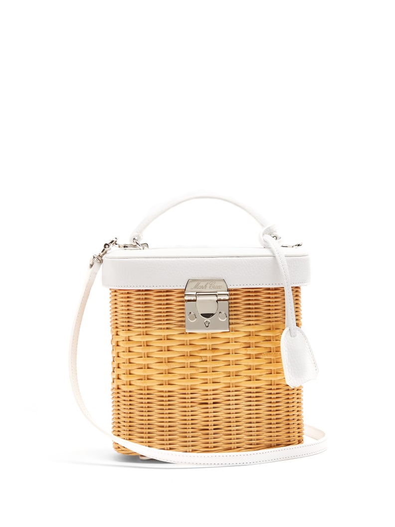 An on-trend basket bag