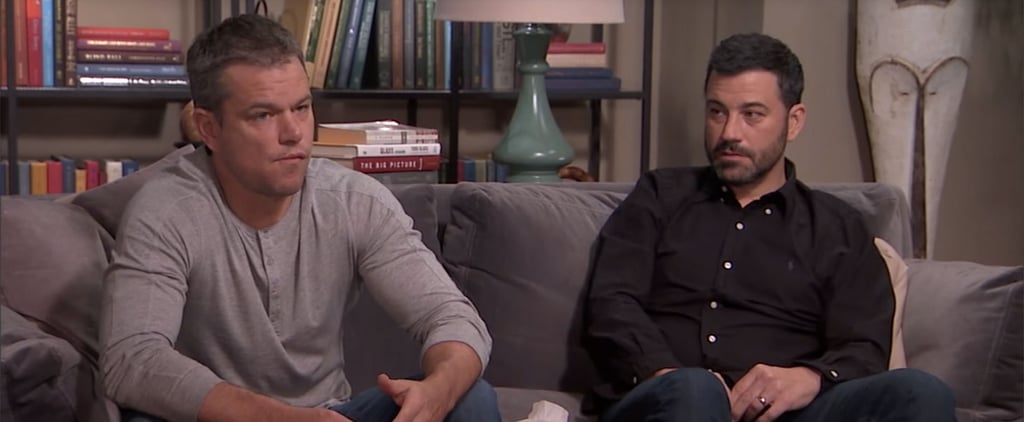 Matt Damon on Jimmy Kimmel Live September 2015