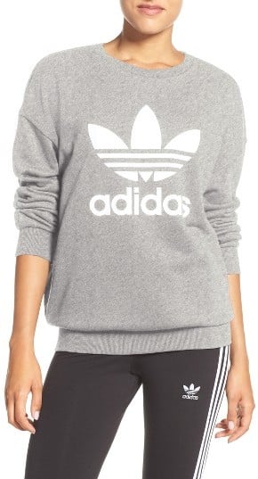 adidas women's crewneck sweatshirt