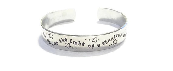 "Kiss Me Under the Light of a Thousand Stars" Bracelet