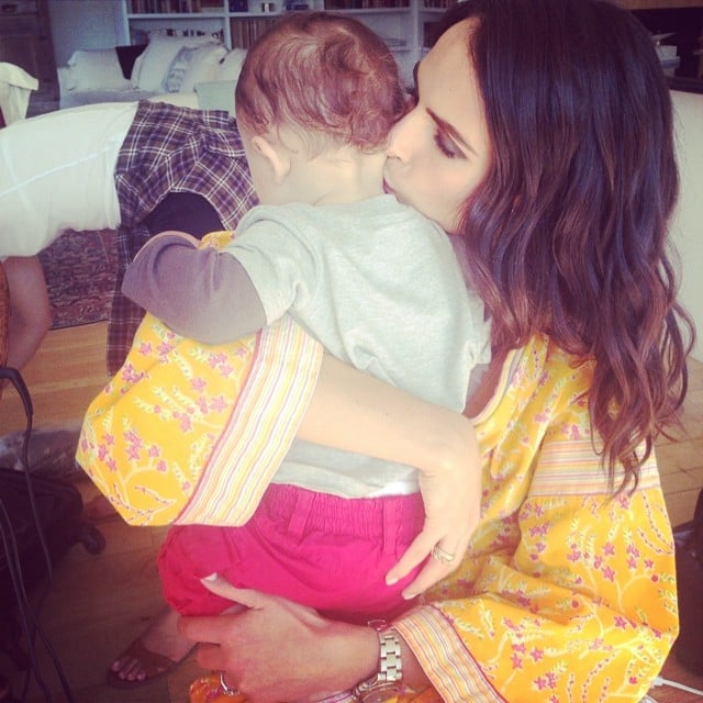 Jordana Brewster Cute Family Pictures