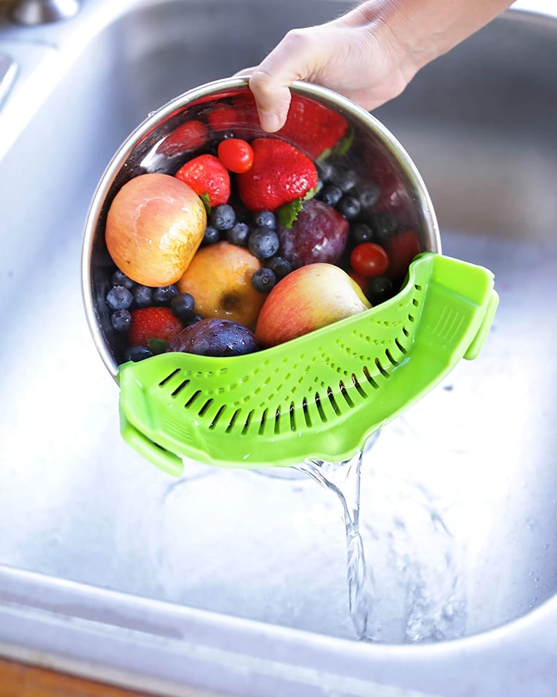 Salbree Clip-On Kitchen Food Strainer