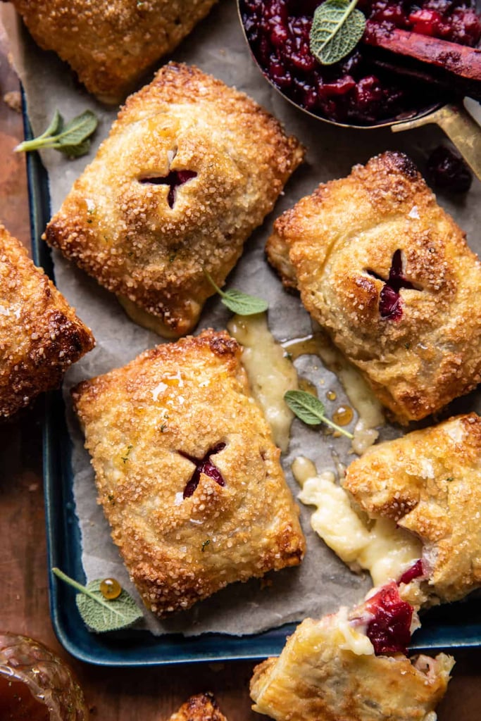 Mini Pastry-Wrapped Cranberry Baked Brie Bites