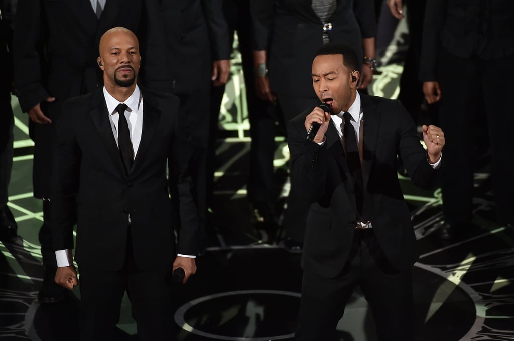 Common and John Legend Singing "Glory"